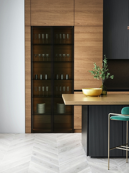 Showcase Cabinet For Kitchen By Kind Kitchens Showcase Cabinet For Kitchen By Kind Kitchens