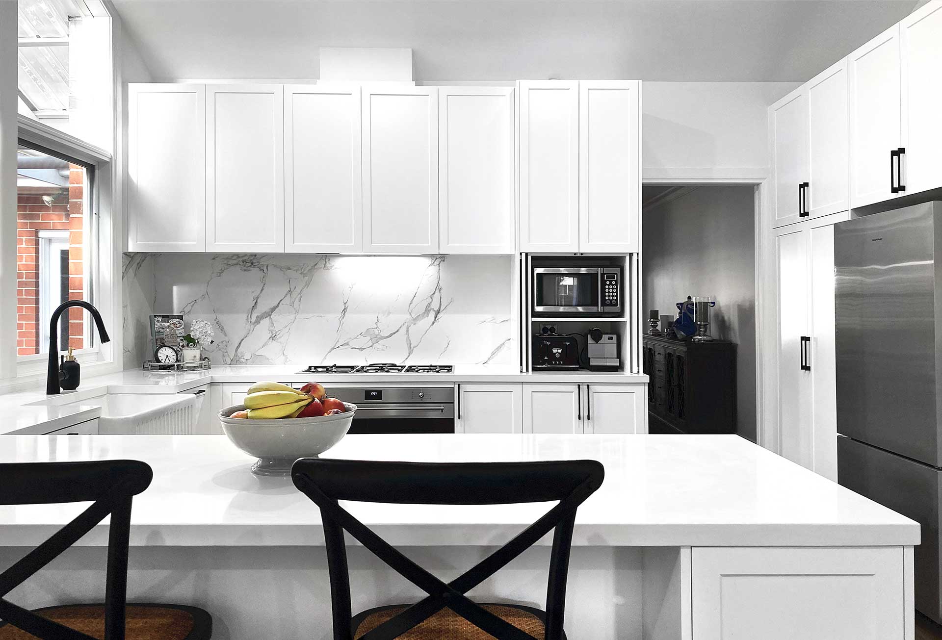 Sophisticated Dingley Village Kitchen With Stylish And Practical Design