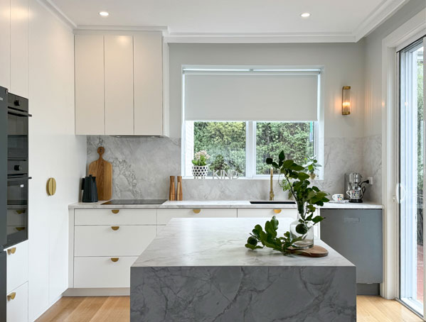 porcelain countertop in Melbourne - Kind Kitchens